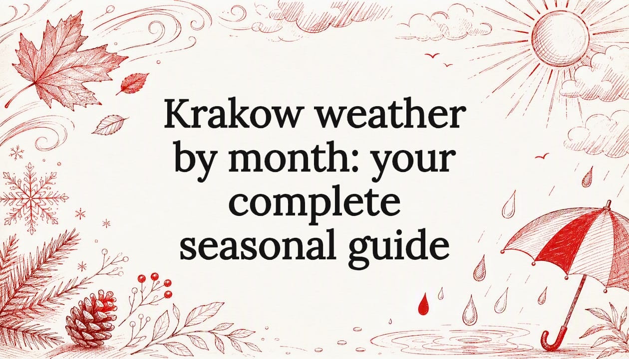 You are currently viewing Krakow weather by month: your complete seasonal guide