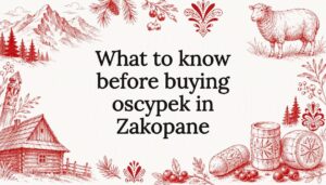 Read more about the article What to know before buying oscypek in Zakopane
