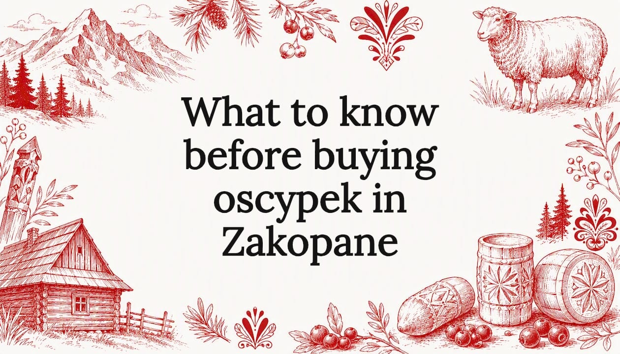 You are currently viewing What to know before buying oscypek in Zakopane