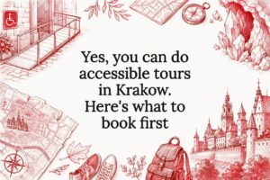 Read more about the article Yes, you can do accessible tours in Krakow. Here’s what to book first