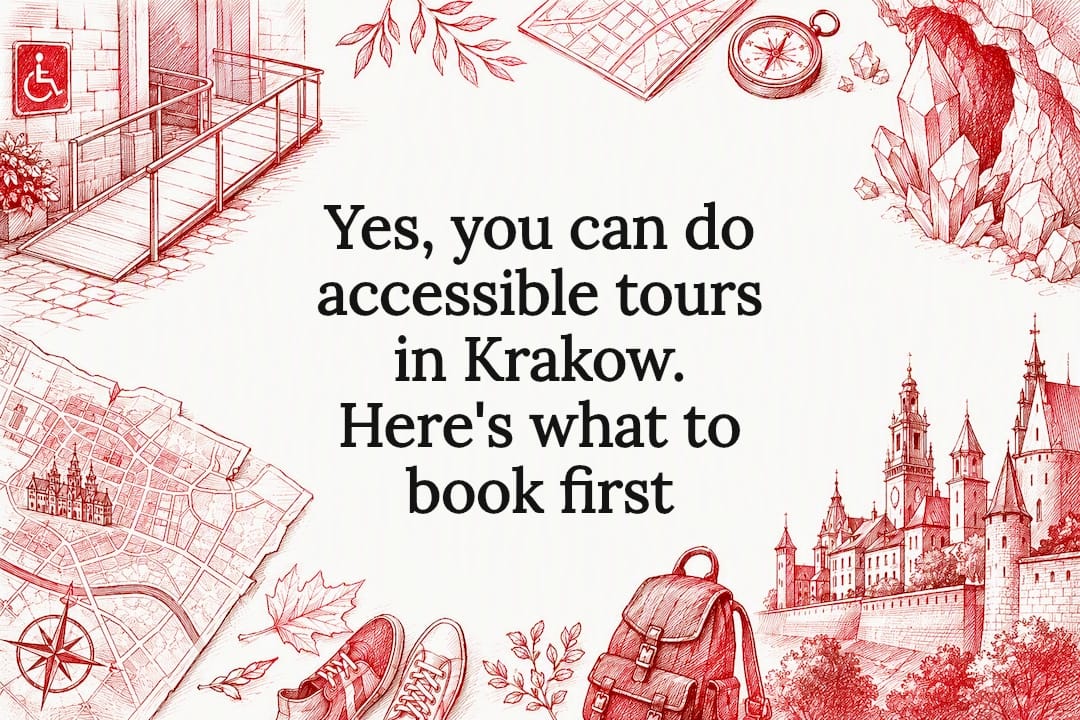 You are currently viewing Yes, you can do accessible tours in Krakow. Here’s what to book first