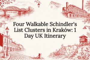 Read more about the article Four Walkable Schindler’s List Clusters in Kraków: 1 Day UK Itinerary
