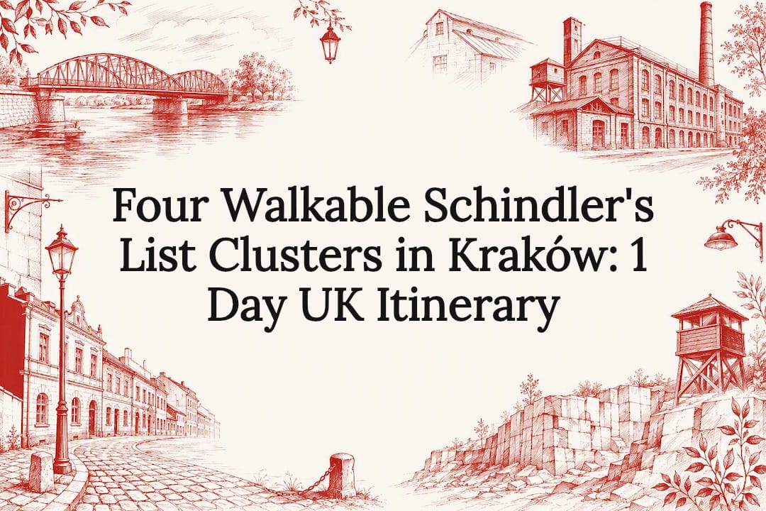 You are currently viewing Four Walkable Schindler’s List Clusters in Kraków: 1 Day UK Itinerary