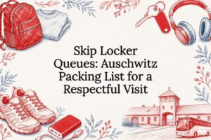 Read more about the article Skip Locker Queues: Auschwitz Packing List for a Respectful Visit
