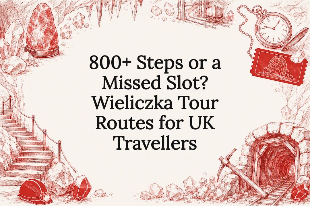 You are currently viewing 800+ Steps or a Missed Slot? Wieliczka Tour Routes for UK Travellers