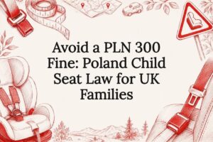 Read more about the article Avoid a PLN 300 Fine: Poland Child Seat Law for UK Families