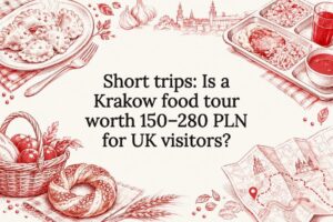 Read more about the article Short trips: Is a Krakow food tour worth 150–280 PLN for UK visitors?