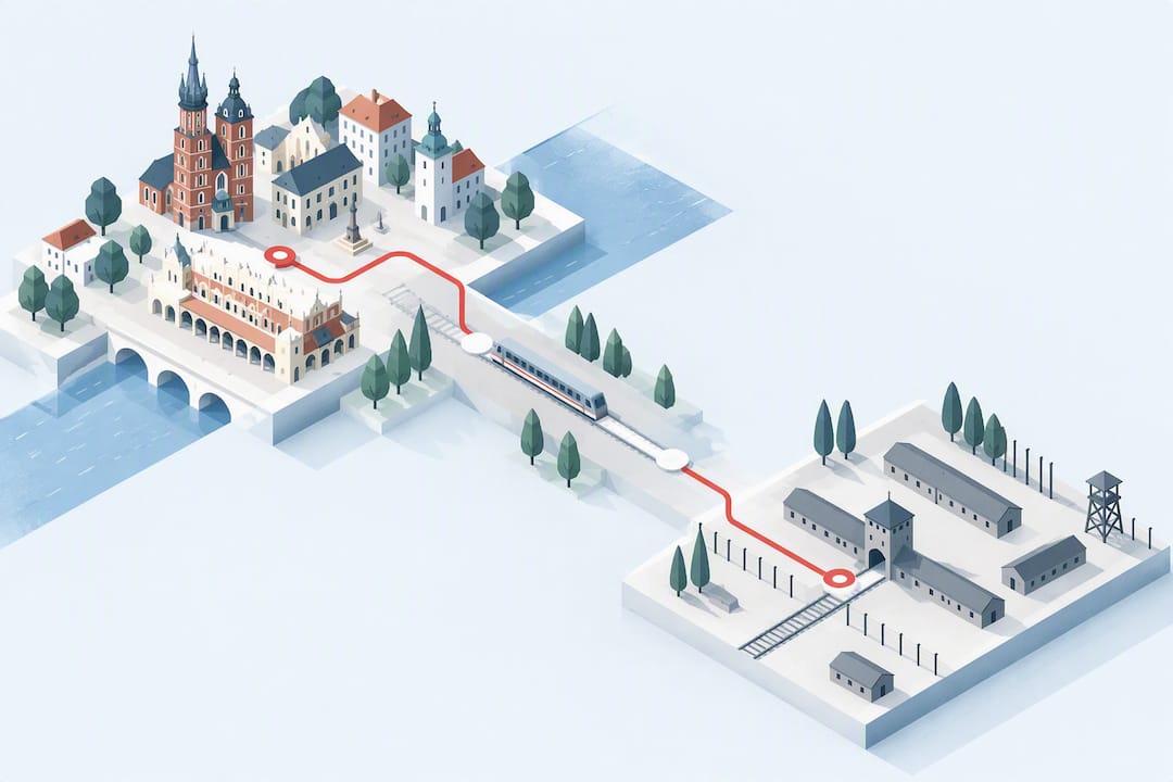 You are currently viewing Two days to see Krakow WWII sites: Memory Trail route for UK visitors