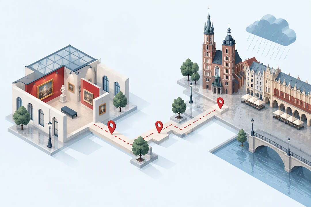 You are currently viewing UK travellers: Rainy day Krakow district routes and booking tips