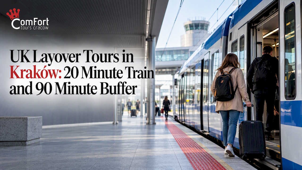 You are currently viewing UK Layover Tours in Kraków: 20 Minute Train, 90 Minute Buffer