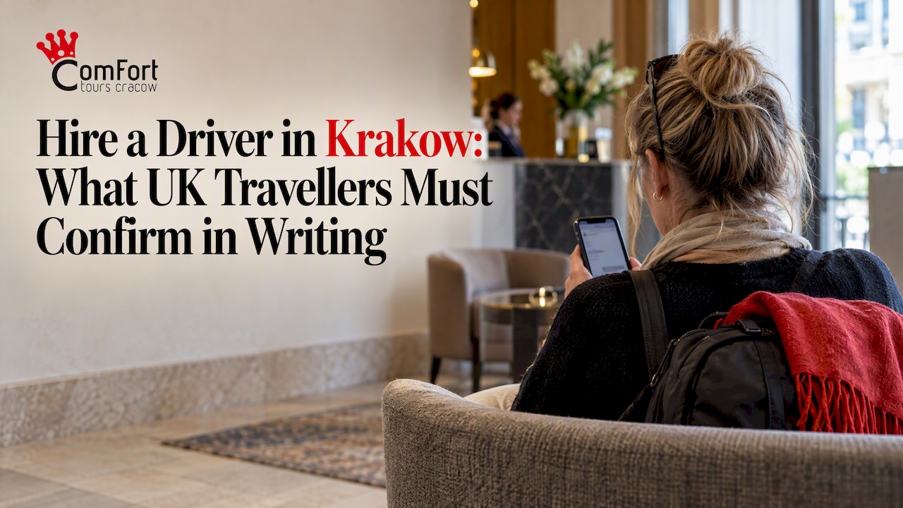 You are currently viewing Hire a Driver in Krakow: What UK Travellers Must Confirm in Writing